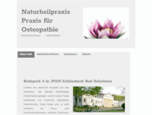 Tablet Screenshot of natura-sanat.org
